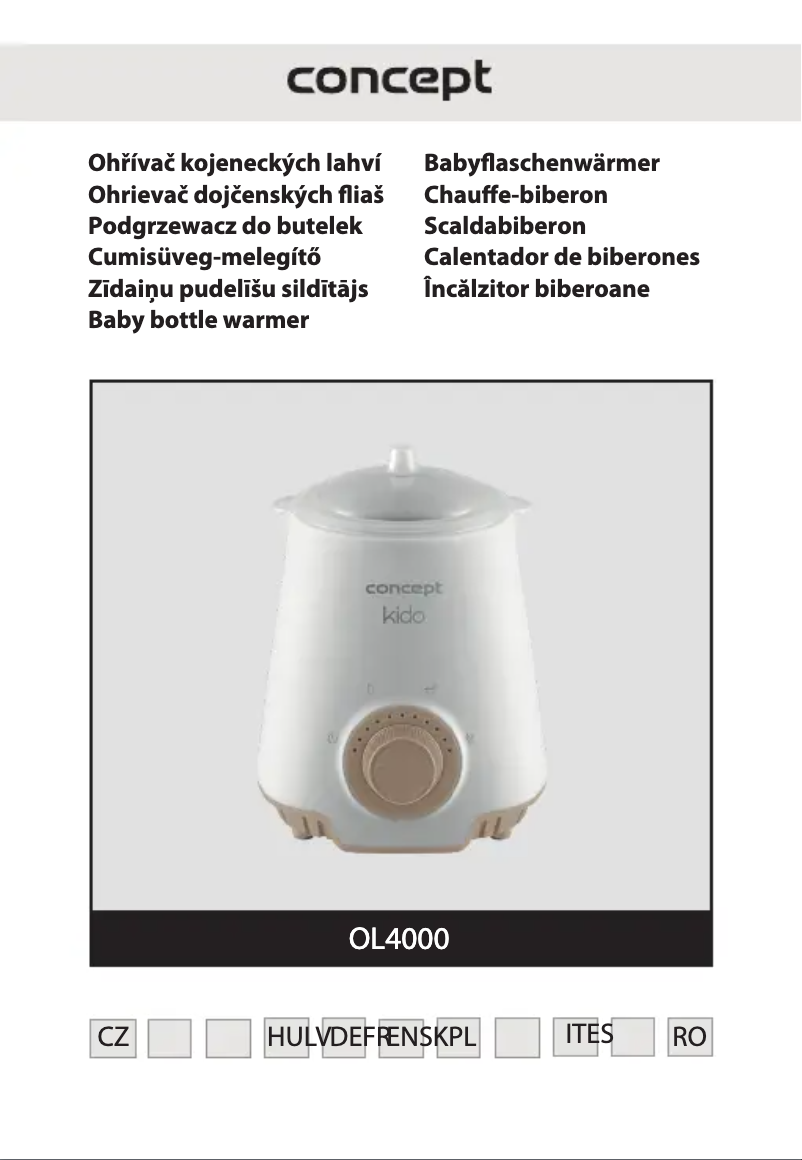 Image de la première page du manuel de l'appareil OL4000