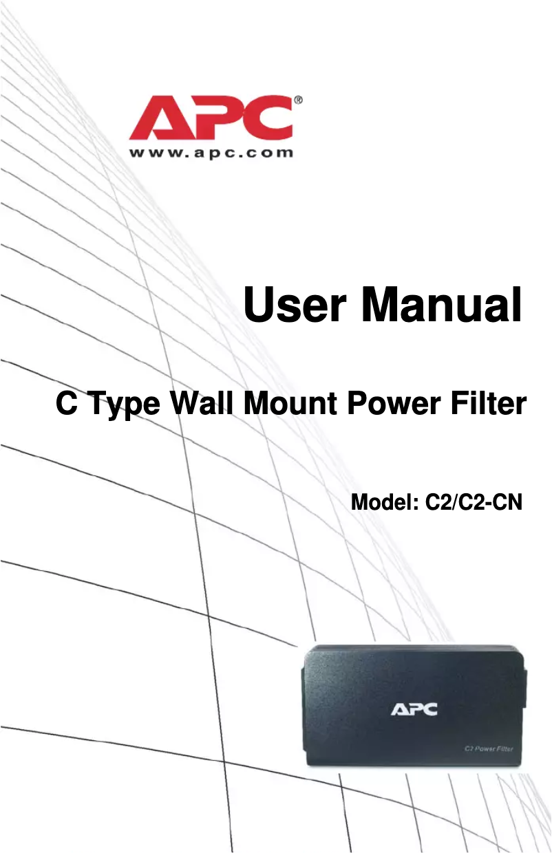 Page n°1 - Manuel utilisateur APC C2