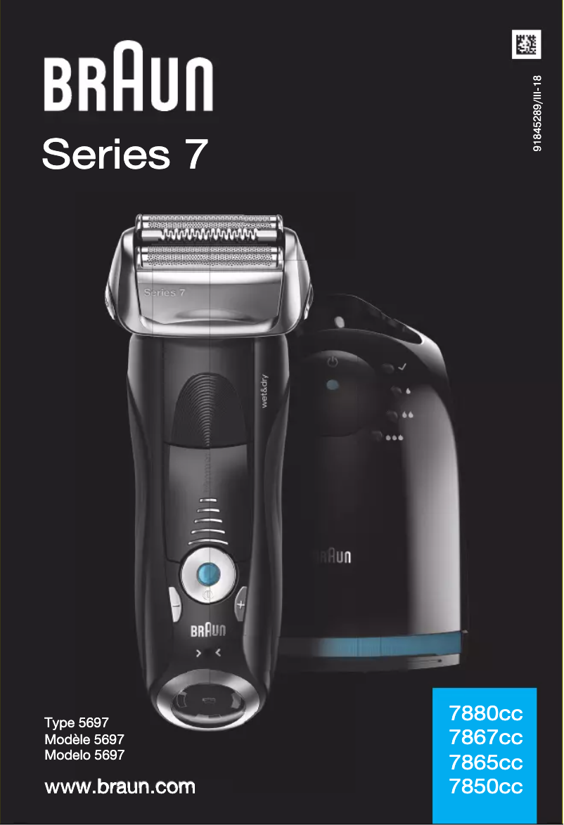 Image de la première page du manuel de l'appareil Series 7 7865cc