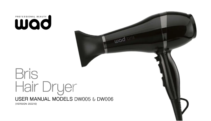 Page n°1 - Manuel utilisateur WAD Bris