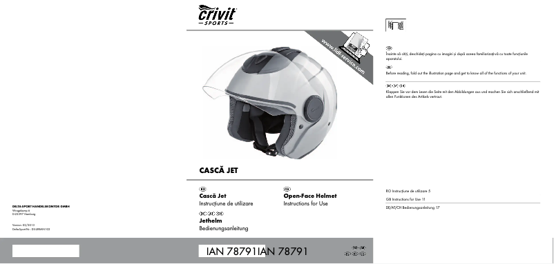 Página 1 del manual Manual de usuario Crivit IAN 78791