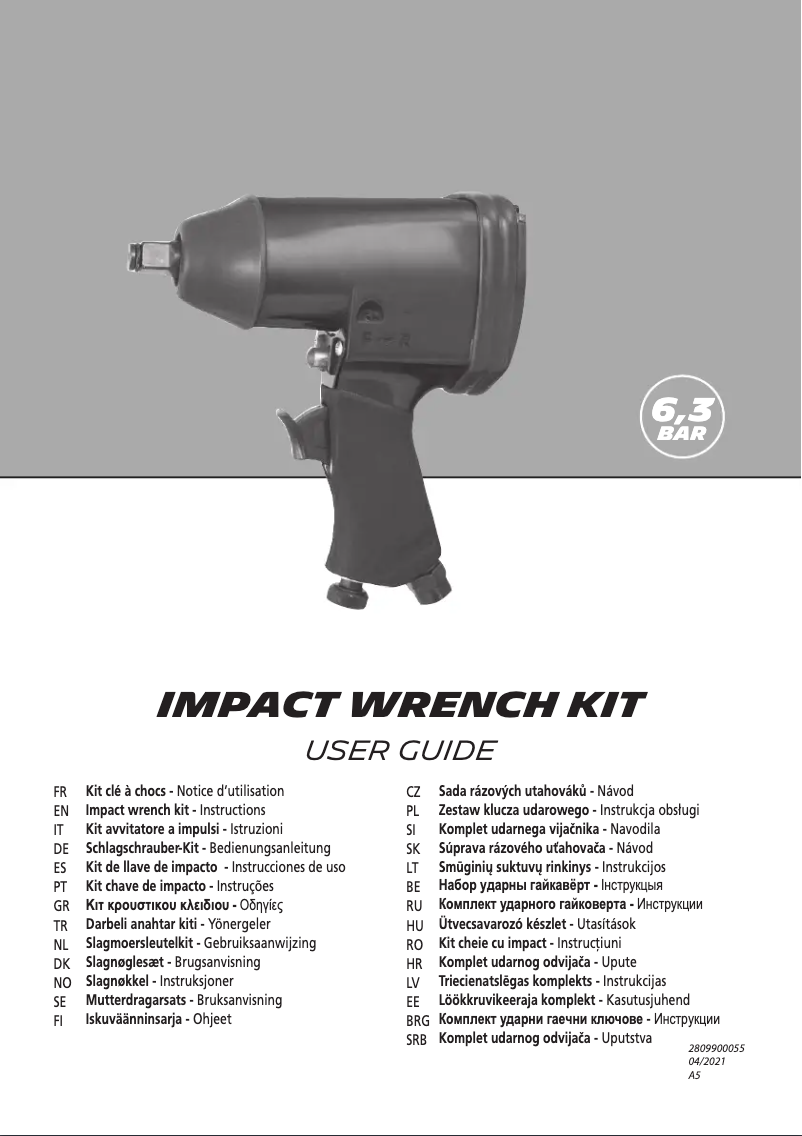 Página 1 del manual Manual de usuario Abac G-101