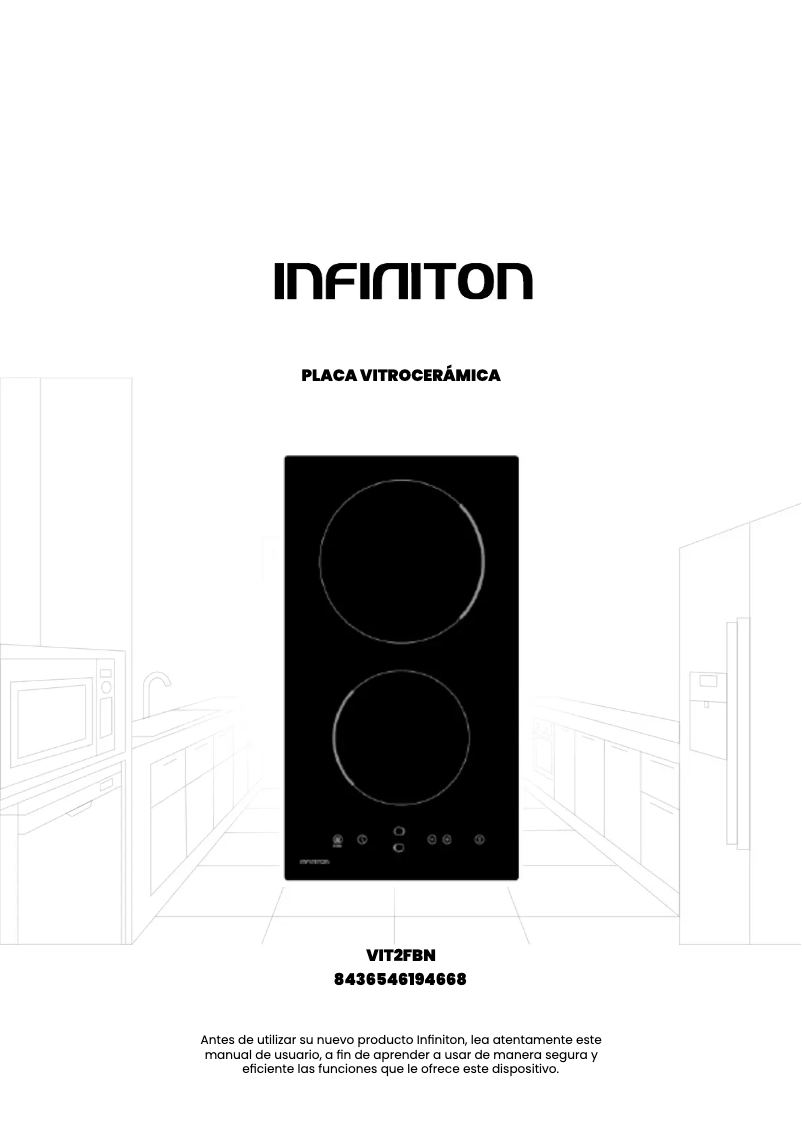 Page 1 de la notice Manuel utilisateur Infiniton VIT2FBN