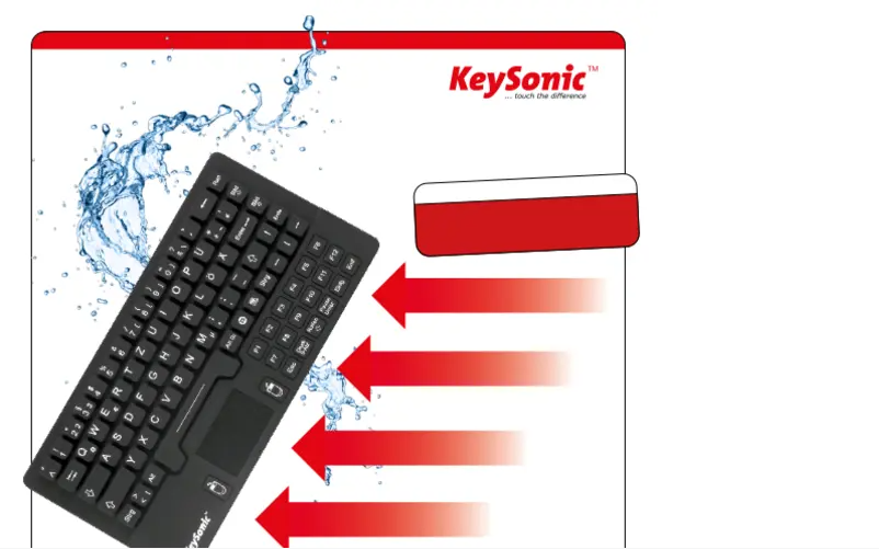Page n°1 - Fiche technique KeySonic KSK-5031IN