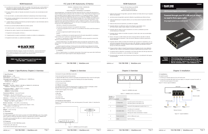 Image de la première page du manuel de l'appareil LGB304AE