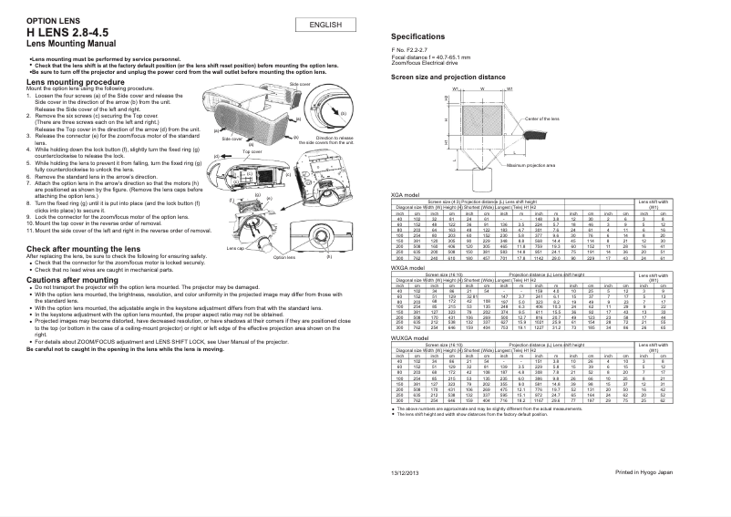 Page n°1 - Manuel utilisateur Barco R9832769