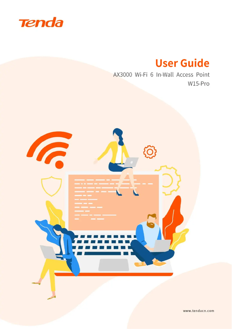 Page n°1 - Fiche technique Tenda W15-Pro