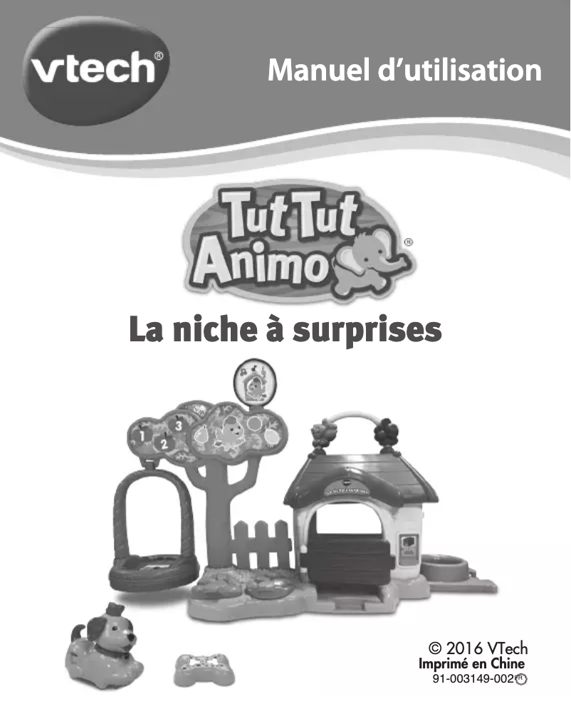 Image de la première page du manuel de l'appareil La niche à surprises