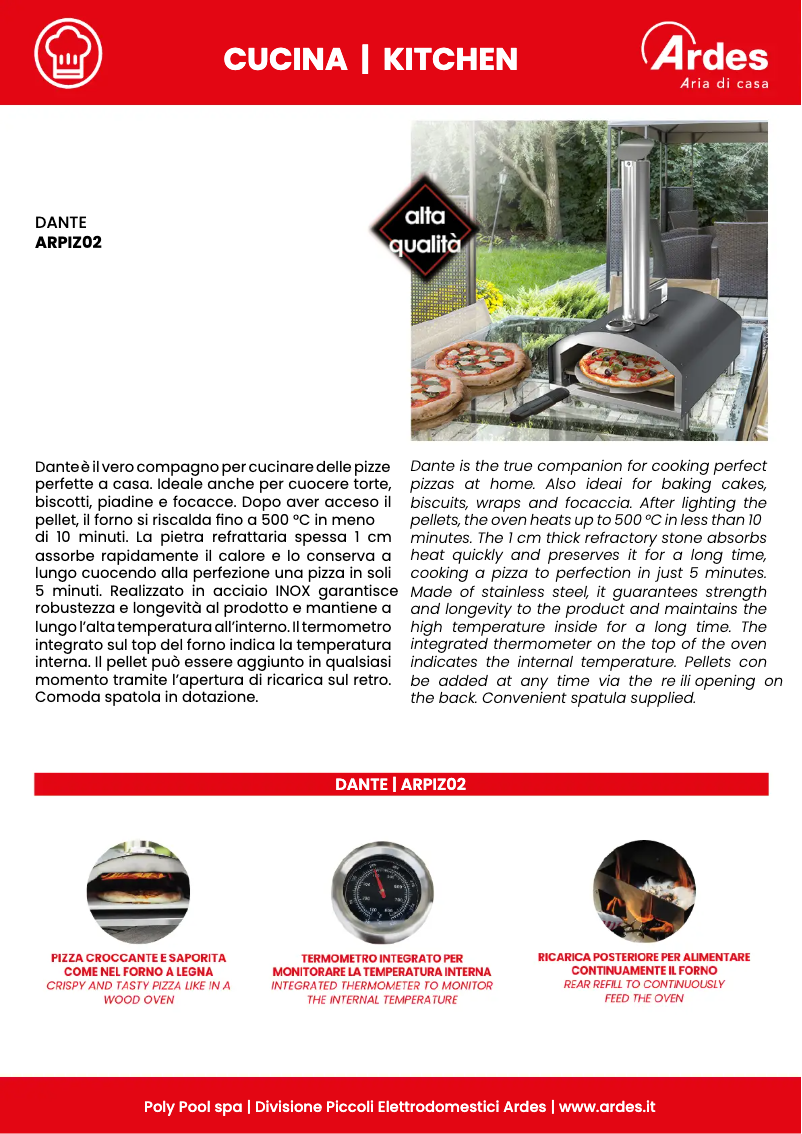 Image de la première page du manuel de l'appareil ARPIZ02