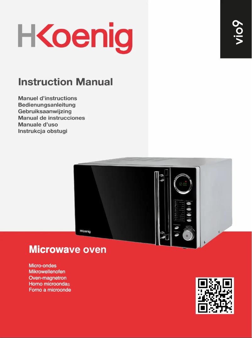 Página 1 del manual Manual de usuario H.Koenig VIO9