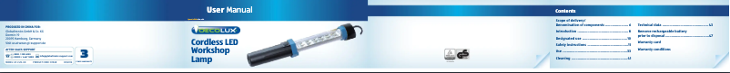 Image de la première page du manuel de l'appareil GT-LS12-UK