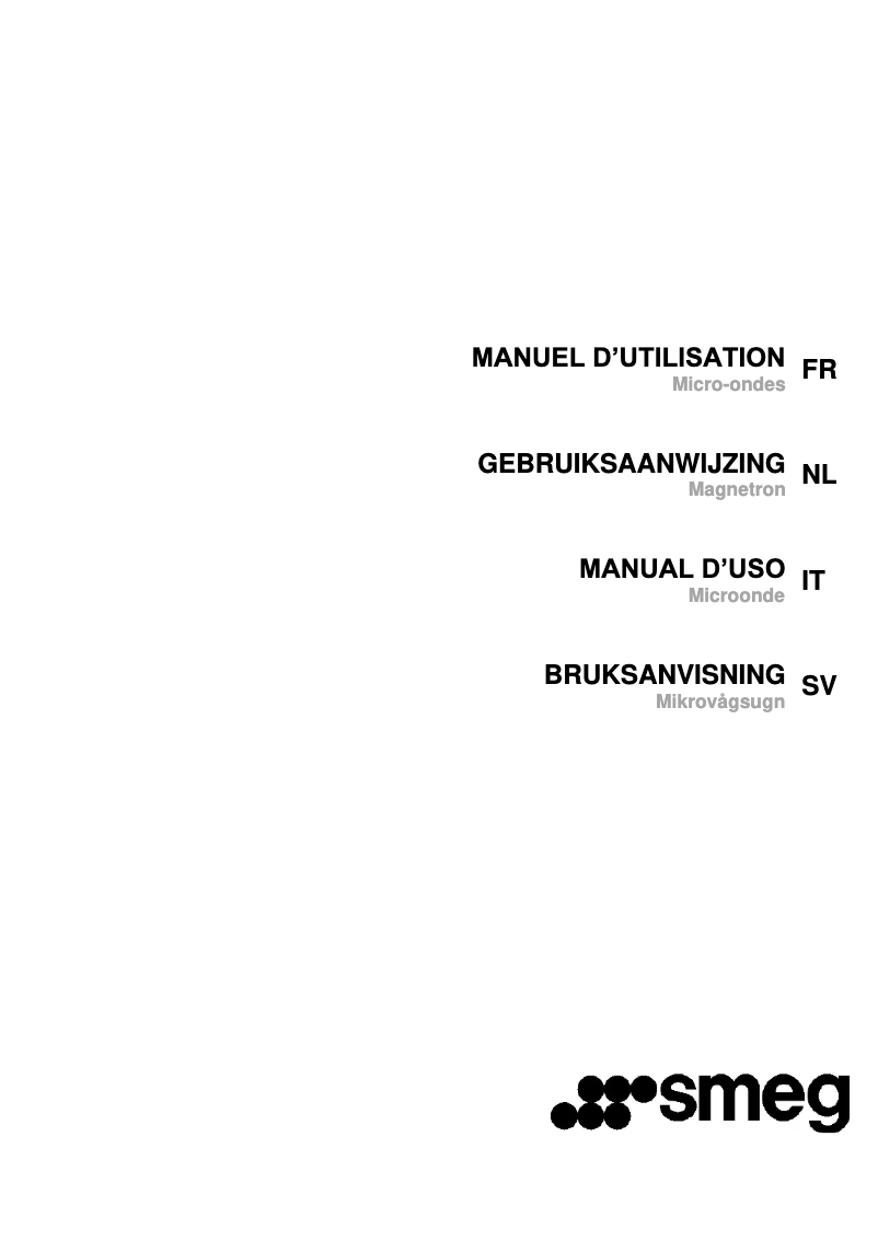 Image de la première page du manuel de l'appareil FMI120B2