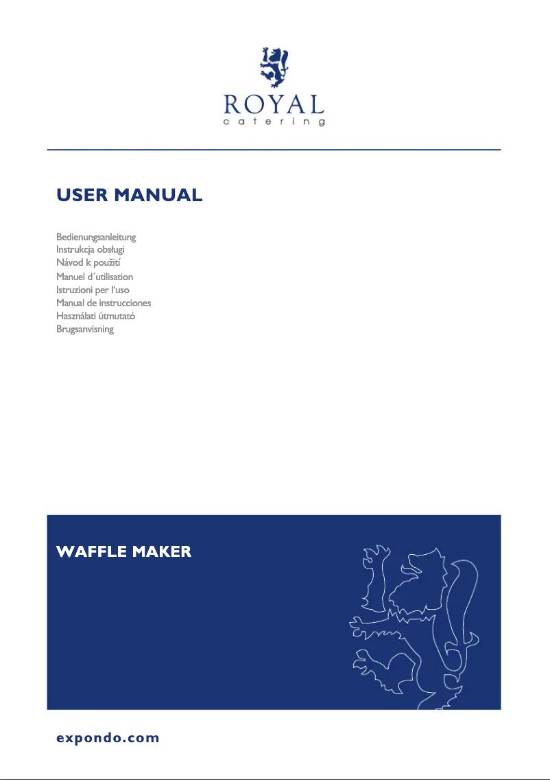 Page 1 de la notice Manuel utilisateur Royal Catering RCPMW-1400K