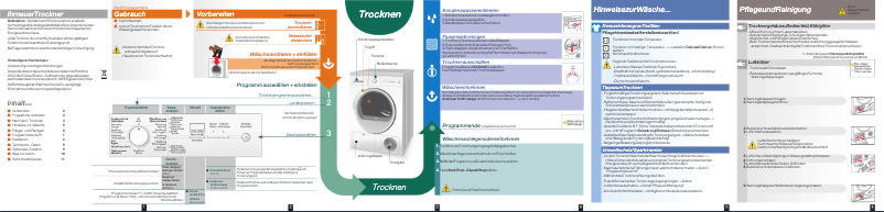Image de la première page du manuel de l'appareil WT46E301FG