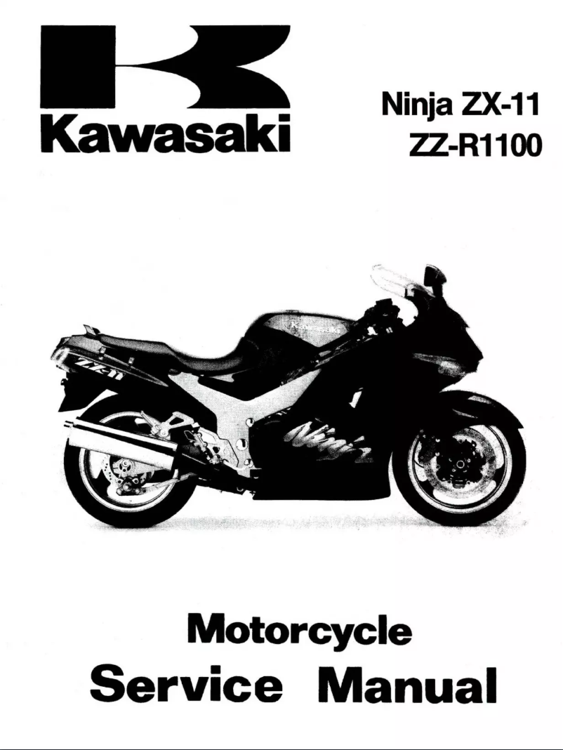 Página 1 del manual Manual de usuario Kawasaki Ninja ZX11 (1996)