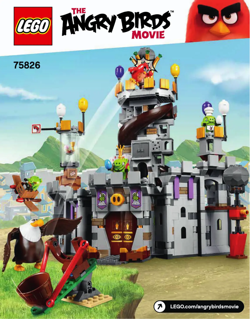 Image de la première page du manuel de l'appareil Angry Birds 75826
