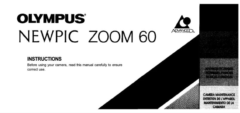 Image de la première page du manuel de l'appareil Newpic Zoom 60