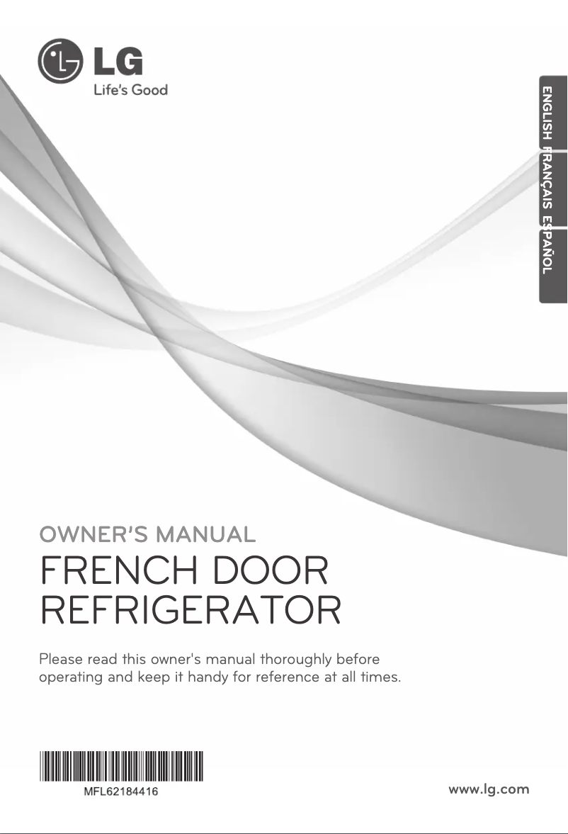 Página 1 del manual Manual de usuario LG LFX31925SW