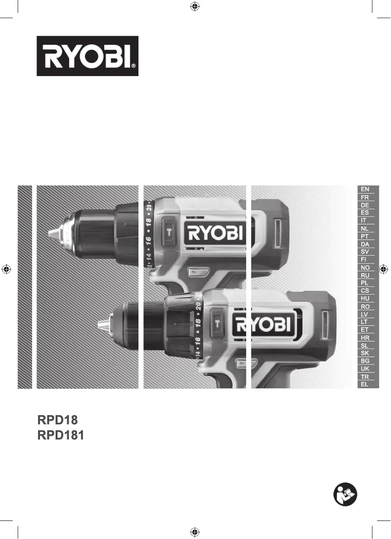 Image de la première page du manuel de l'appareil One+ RPD18