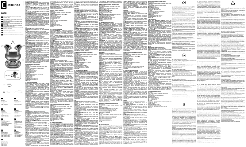 Image de la première page du manuel de l'appareil Hark