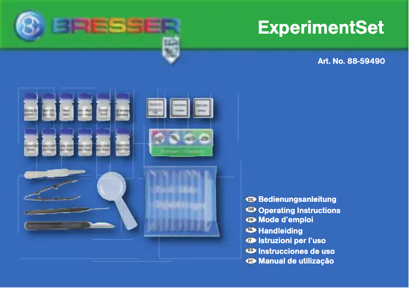 Page 1 de la notice Manuel utilisateur Bresser Junior