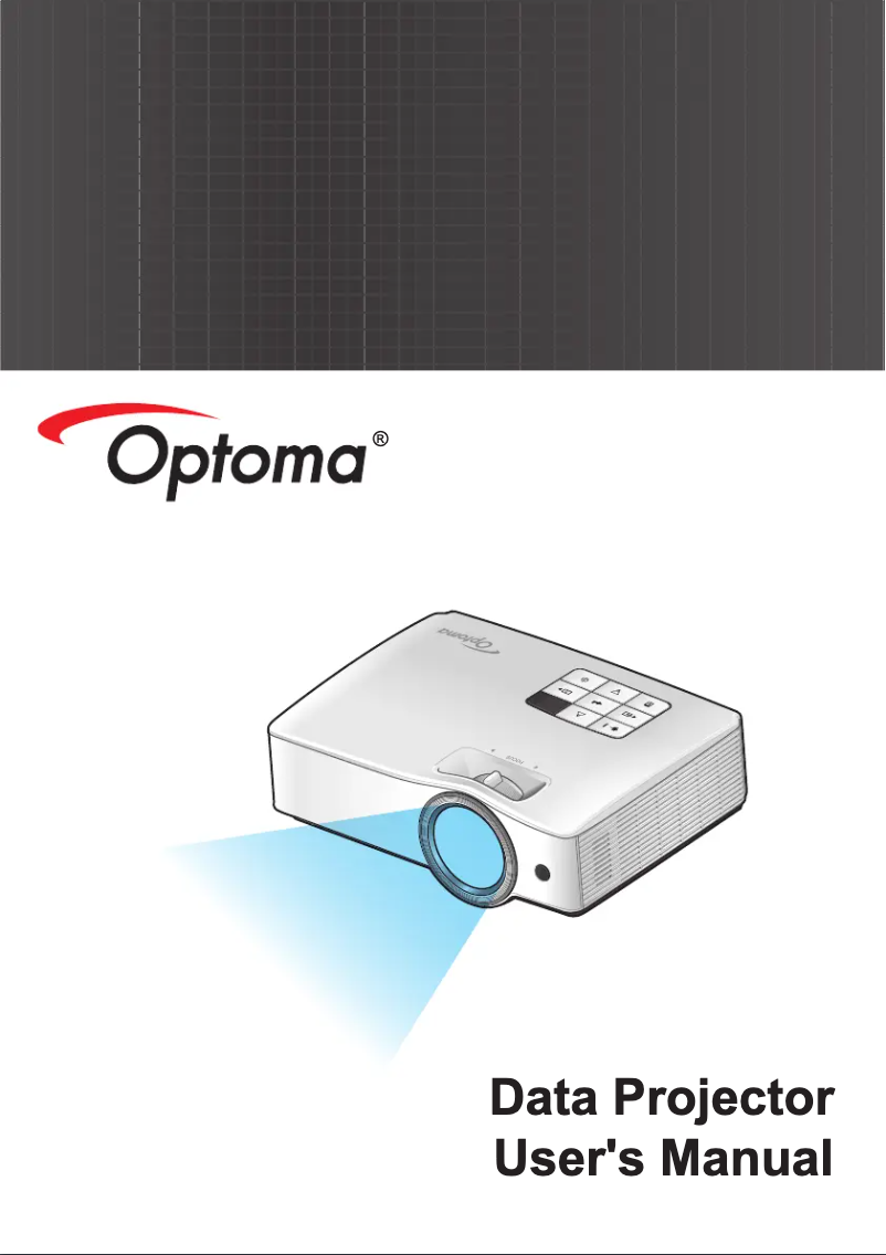 Page n°1 - Manuel utilisateur Optoma ZX210ST