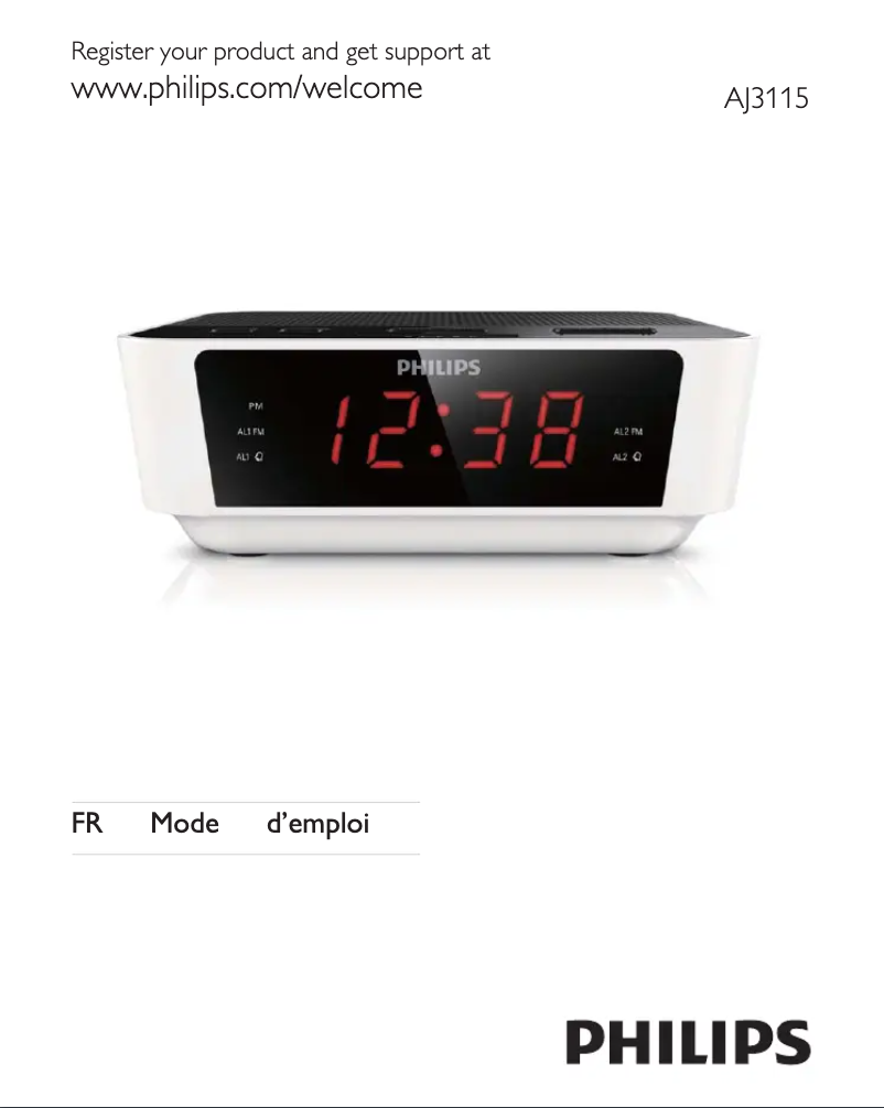 Página 1 del manual Manual de usuario Philips AJ3115