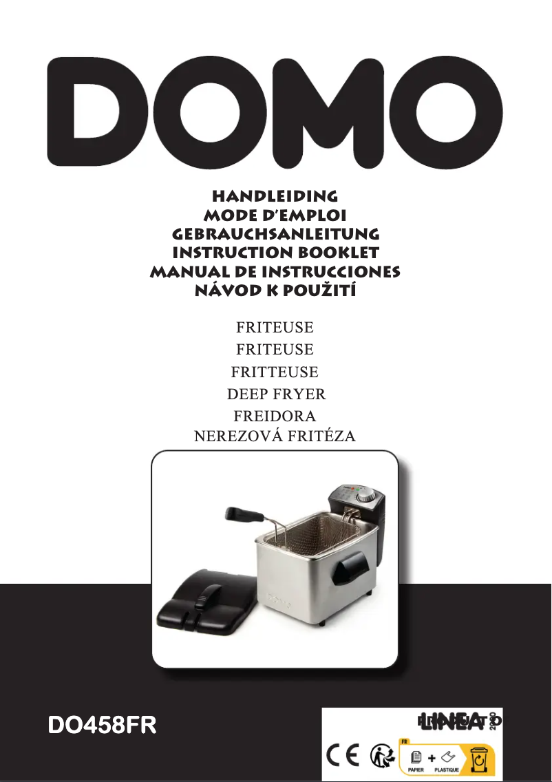 Image de la première page du manuel de l'appareil DO458FR