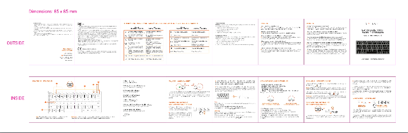 Page n°1 - Manuel utilisateur Satechi Slim X1
