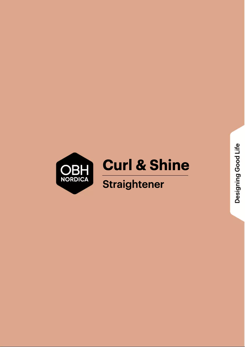 Image de la première page du manuel de l'appareil Curl & Shine