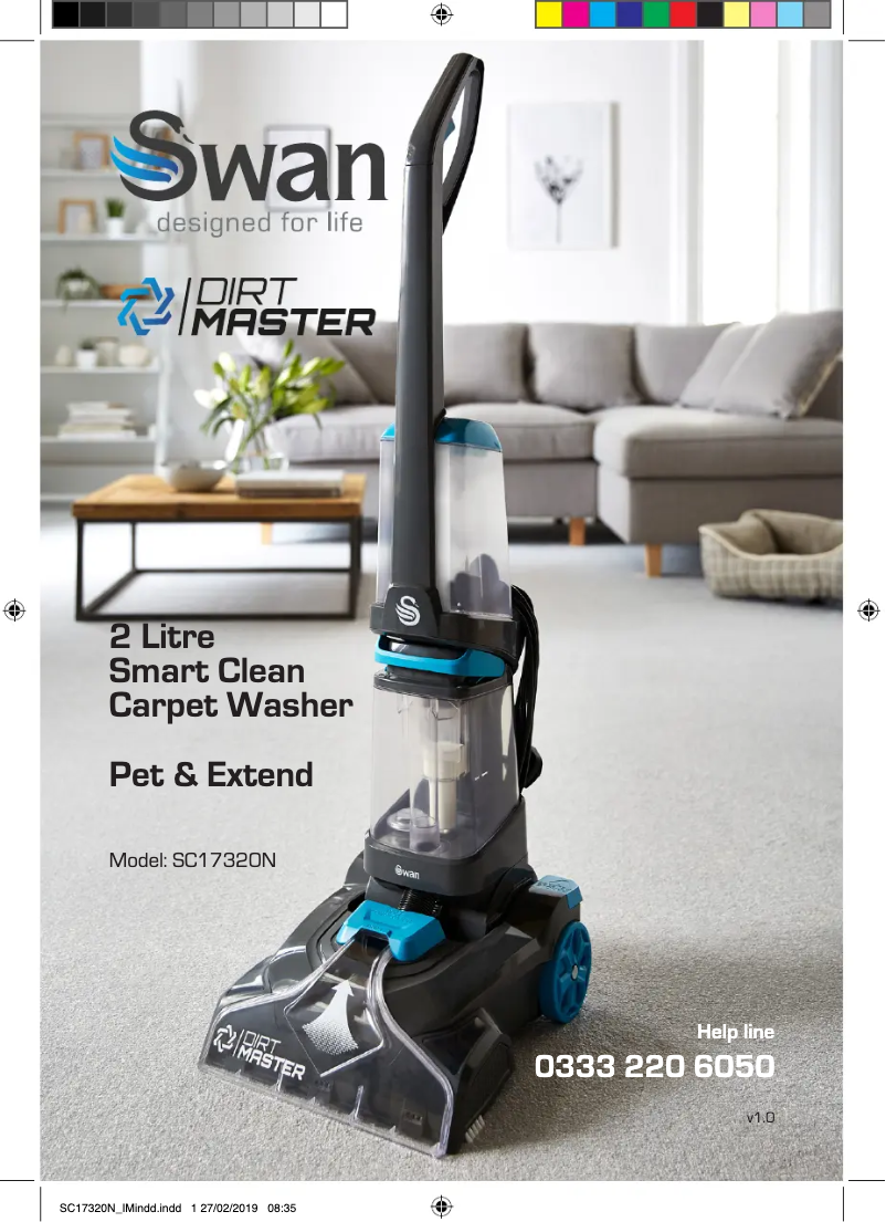 Page 1 de la notice Manuel utilisateur Swan Dirt Master SC17320N