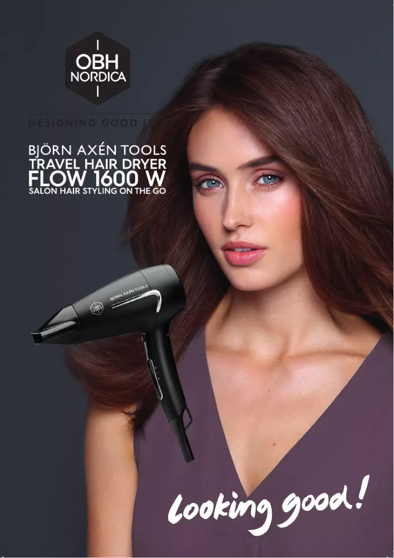 Page n°1 - Manuel utilisateur OBH Nordica Björn Axén Flow Travel 5188