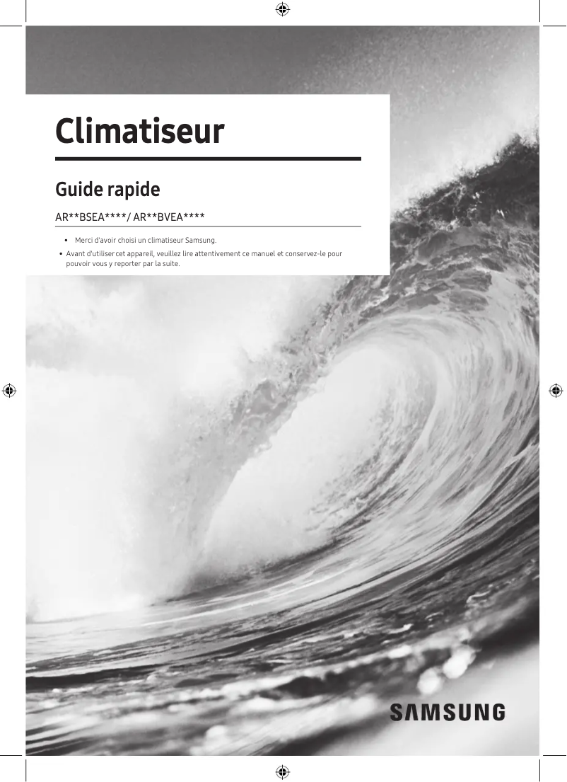 Image de la première page du manuel de l'appareil AR12BSEAMWKNFA