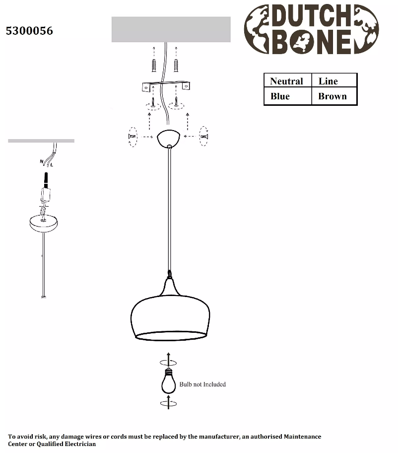 Page 1 de la notice Manuel utilisateur Dutchbone Coco Glossy