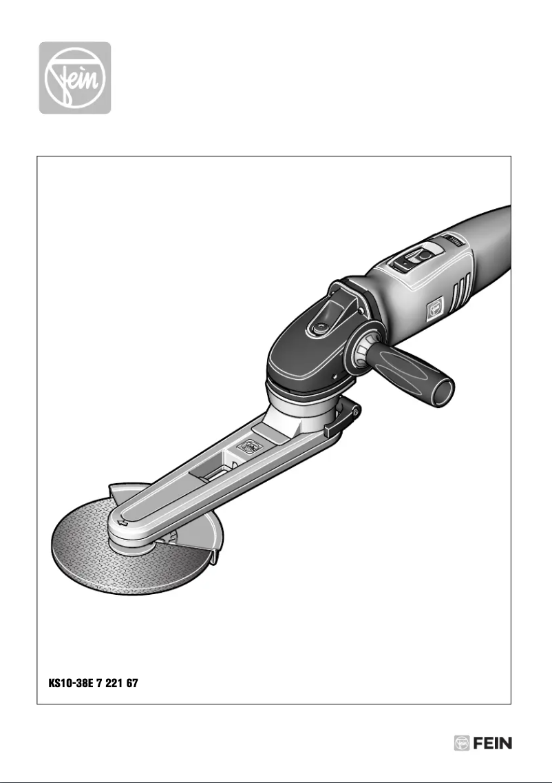 Página 1 del manual Manual de usuario Fein KS 10-38 E