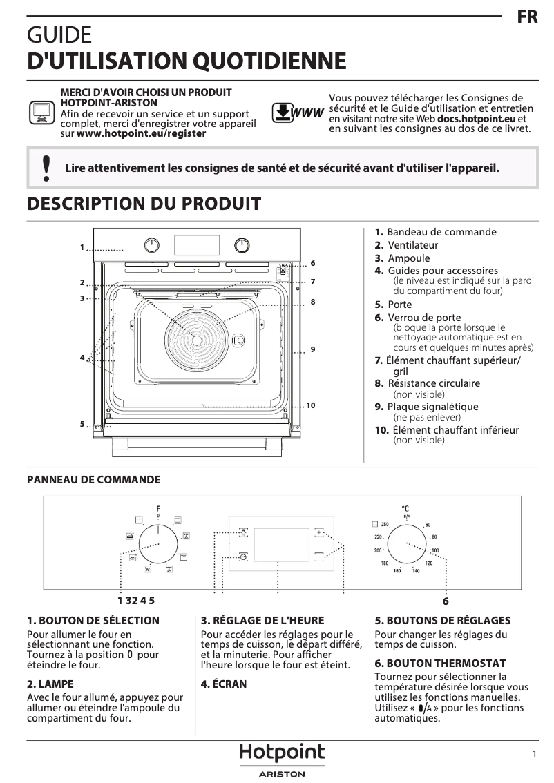 Imagen de la primera página del manual del dispositivo FA2540PBLHA