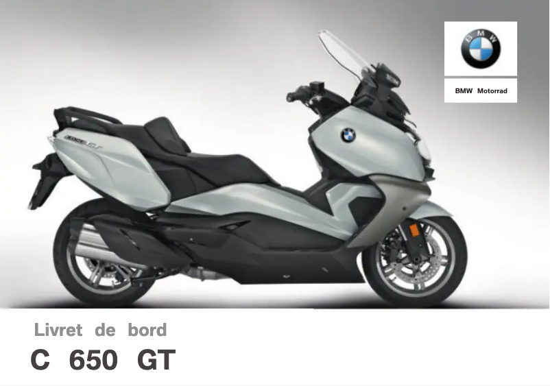 Página 1 del manual Manual de usuario BMW C 650 GT (2019)