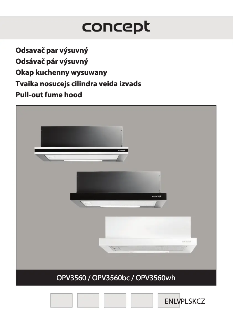 Image de la première page du manuel de l'appareil OPV3560