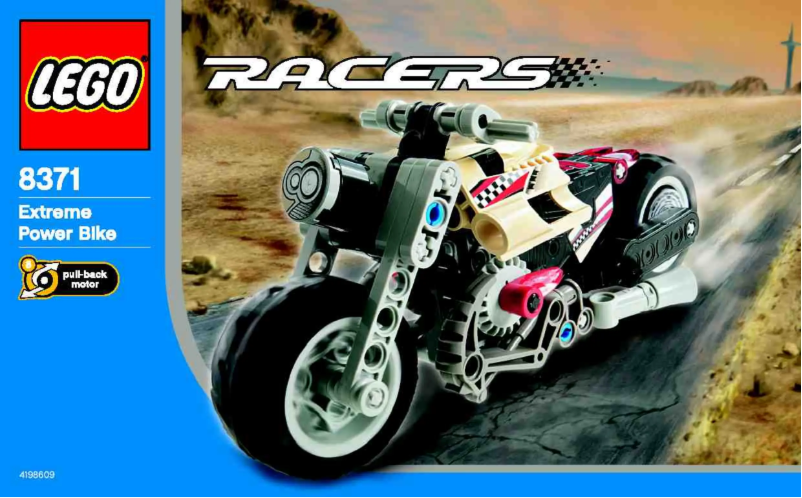 Page n°1 - Manuel utilisateur Lego Racers 8371