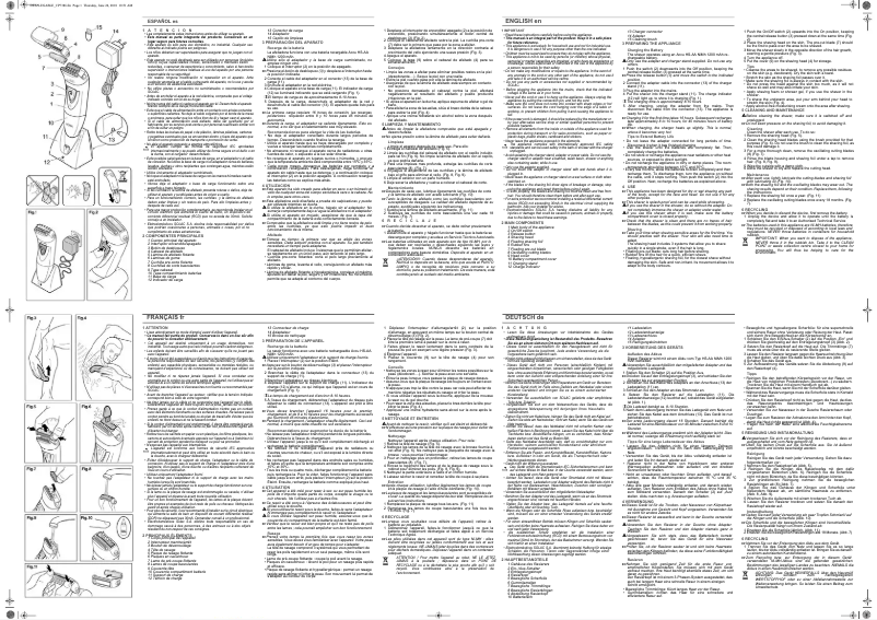 Image de la première page du manuel de l'appareil CP7386