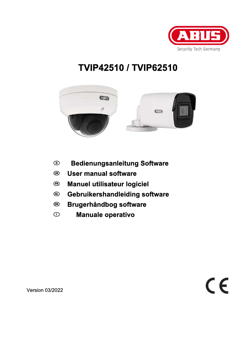 Page n°1 - Mode d'emploi Abus TVIP62510