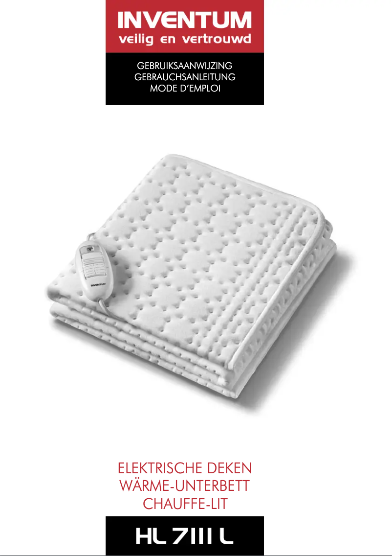 Page 1 de la notice Manuel utilisateur Inventum HL7111L