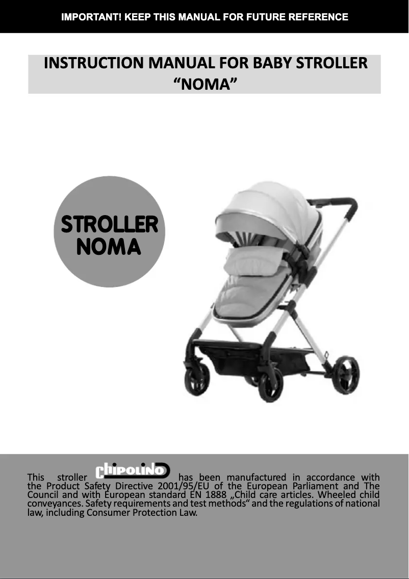 Image de la première page du manuel de l'appareil Noma