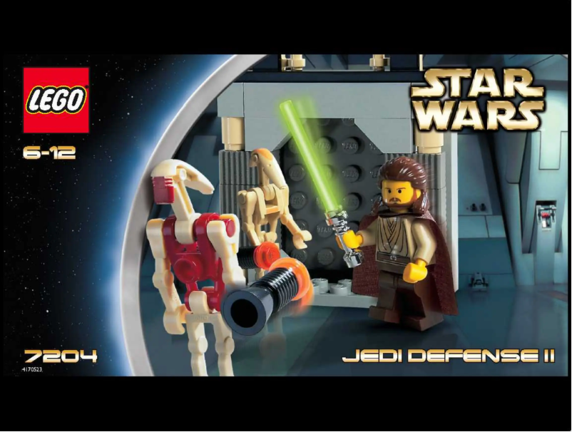 Page n°1 - Manuel utilisateur Lego Jedi (TM) Defense II