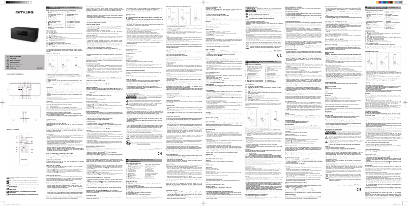 Image de la première page du manuel de l'appareil M-692 BTC