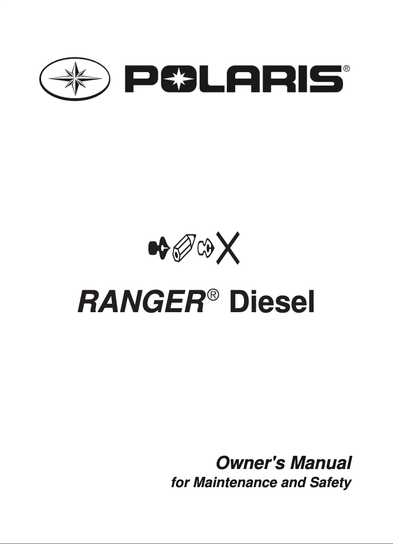 Image de la première page du manuel de l'appareil Ranger Diesel (2015)