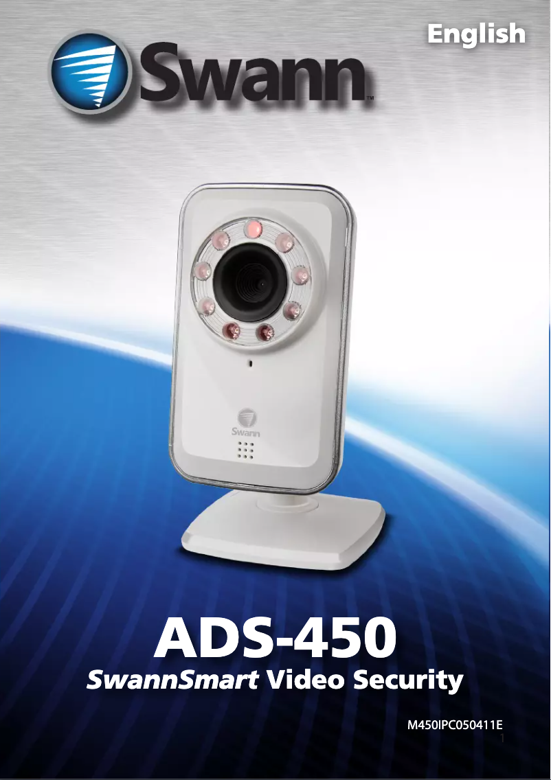 Page n°1 - Manuel utilisateur Swann ADS-450