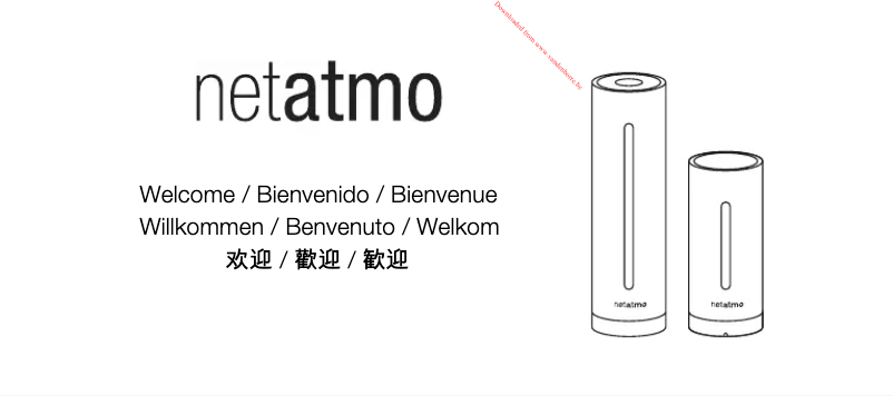 Page 1 de la notice Manuel utilisateur Netatmo NETA-SW01-EC