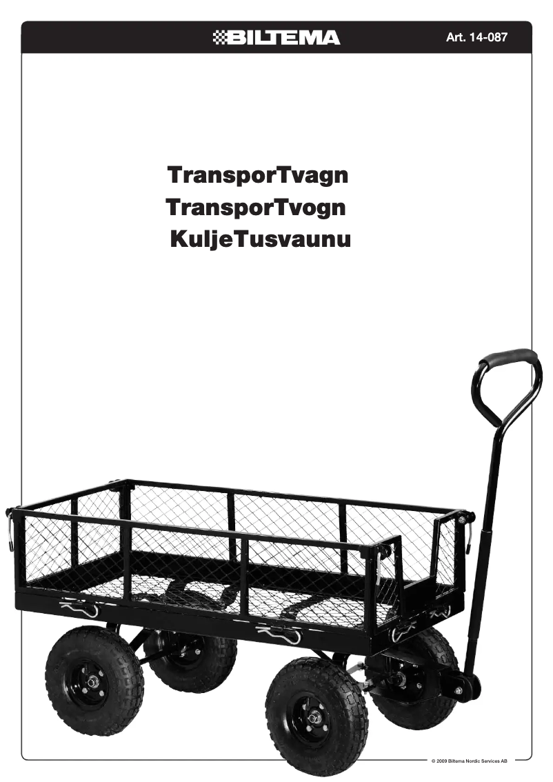 Image de la première page du manuel de l'appareil 14-087