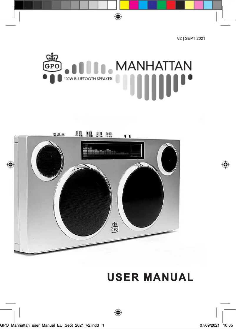 Page n°1 - Manuel utilisateur GPO Manhattan